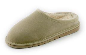 The LADIES FRONTIER SHEEPSKIN Slippers : $75 FREE DELIVERY - Click Image to Close