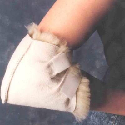 Medical Sheepskin Heel/Elbow Pad (Pair) - Click Image to Close