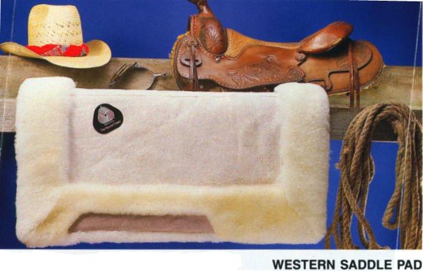 WESTERN SADDLE SHEEPSKIN PADS : $295
